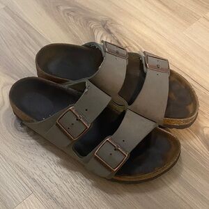 Birkenstock Arizona Brown Double Strap Sandals